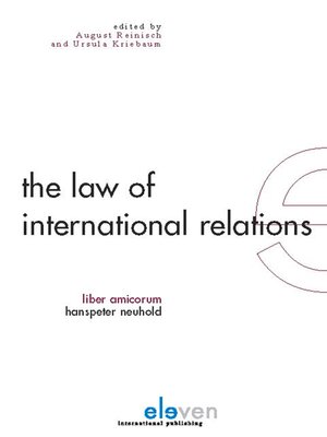 cover image of The Law of International Relations